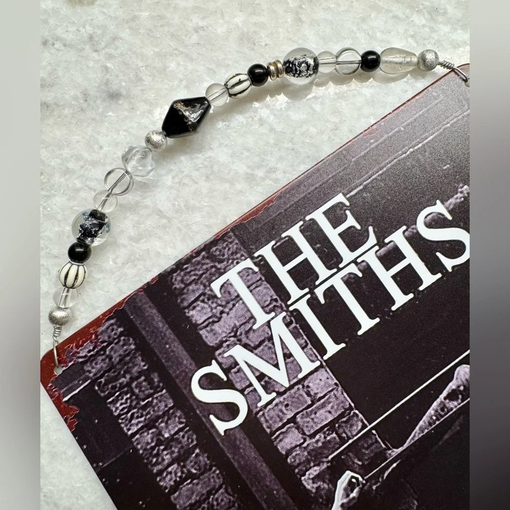 New The Smiths Band 80s Inspired Metal Wall Sign w/ Beaded Hanger - 8” x 12”